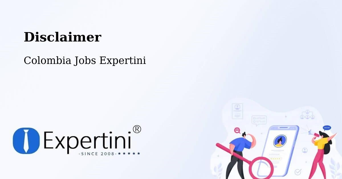 Disclaimer – Cúcuta - Colombia Jobs Expertini